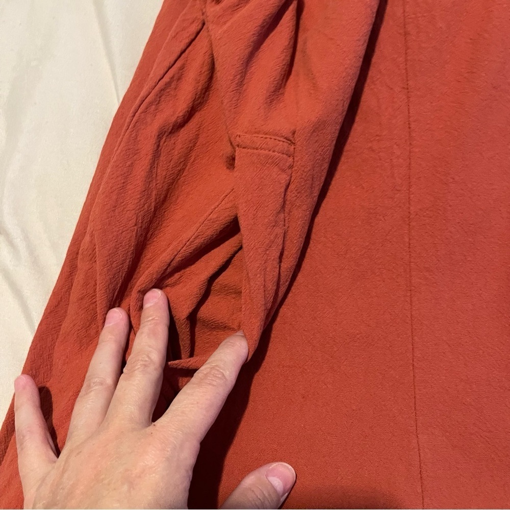 Women's Rust Romper - Picture 2 of 5